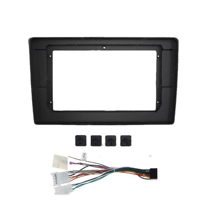 10 inch Hilux Surf stereo fascia with clips and plug-in wiring harness option
