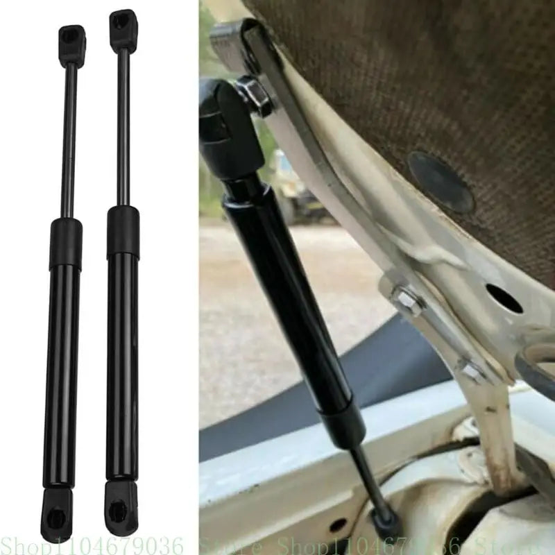 Bonnet held open by the replacement gas strut