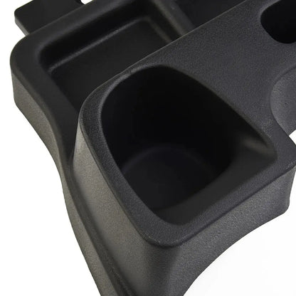 Console box lid closed showing armrest surface
