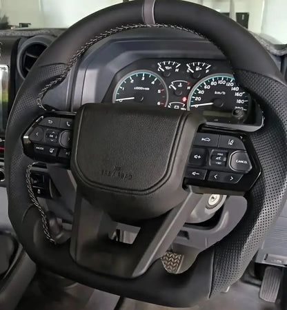Custom steering wheel for LandCruiser 70 Series 76, 78 and 79