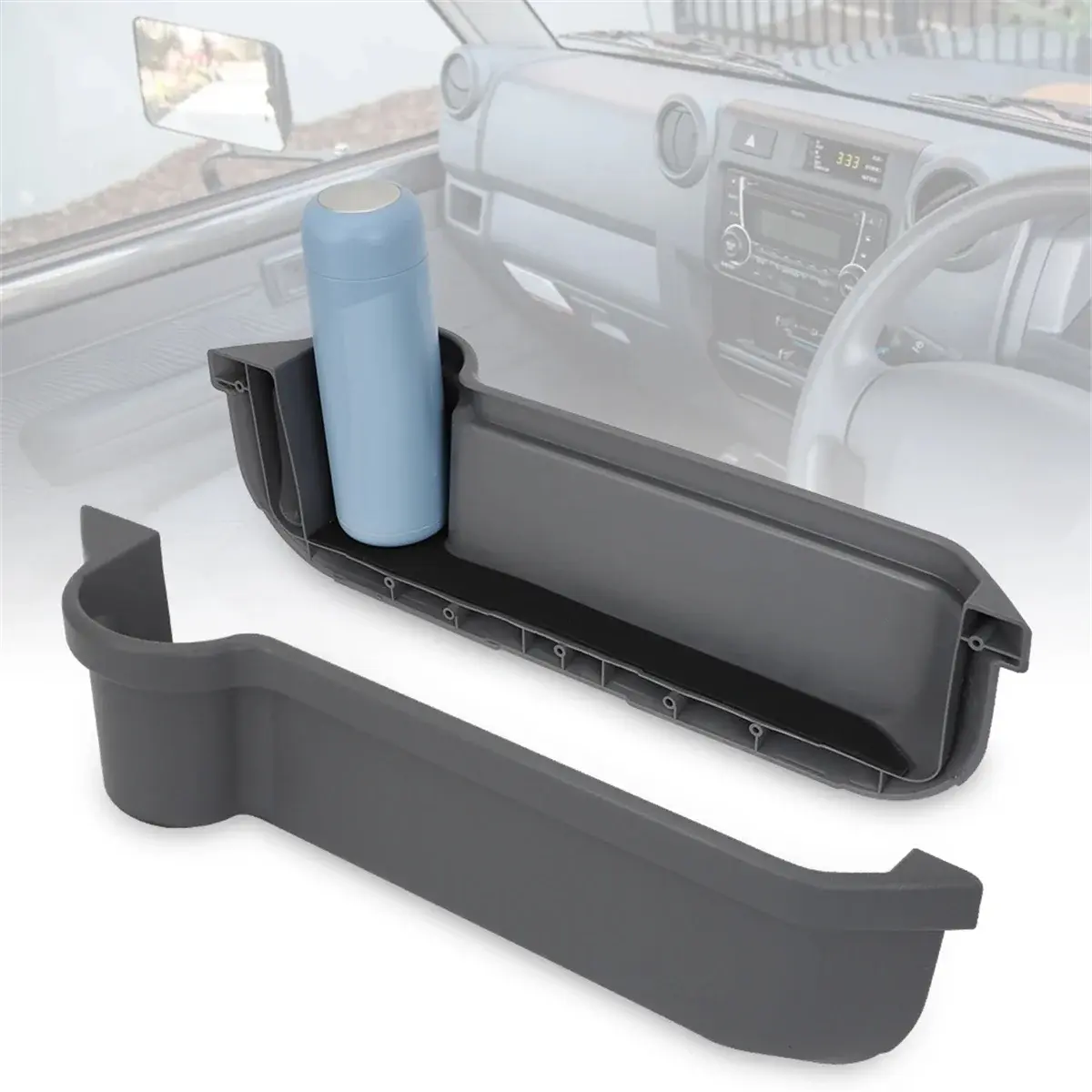 Door pocket fitted to the 70 Series door card