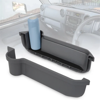 Door pocket fitted to the 70 Series door card
