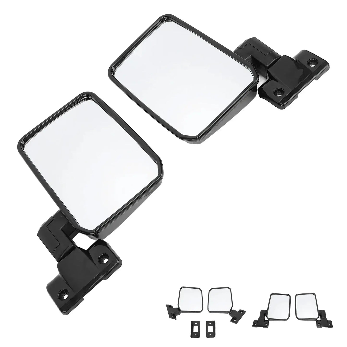 Mirror mounting base and gasket detail