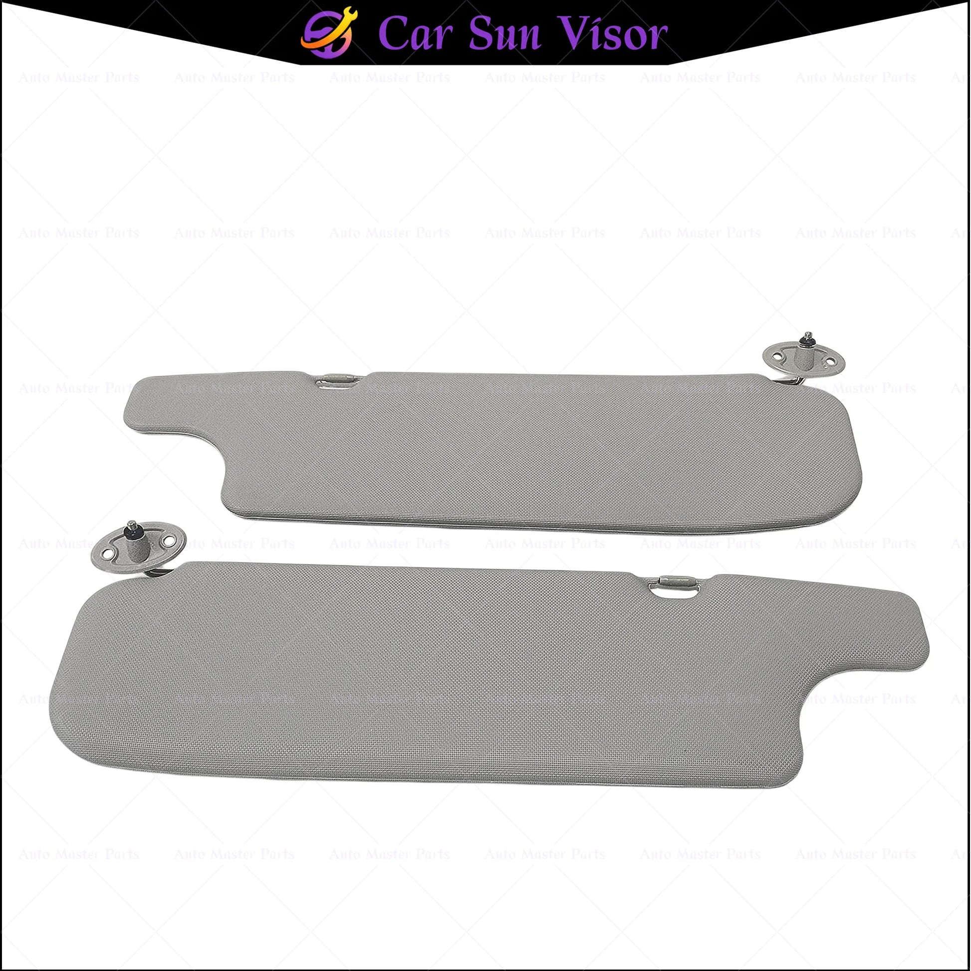 Sun visor with vanity mirror option