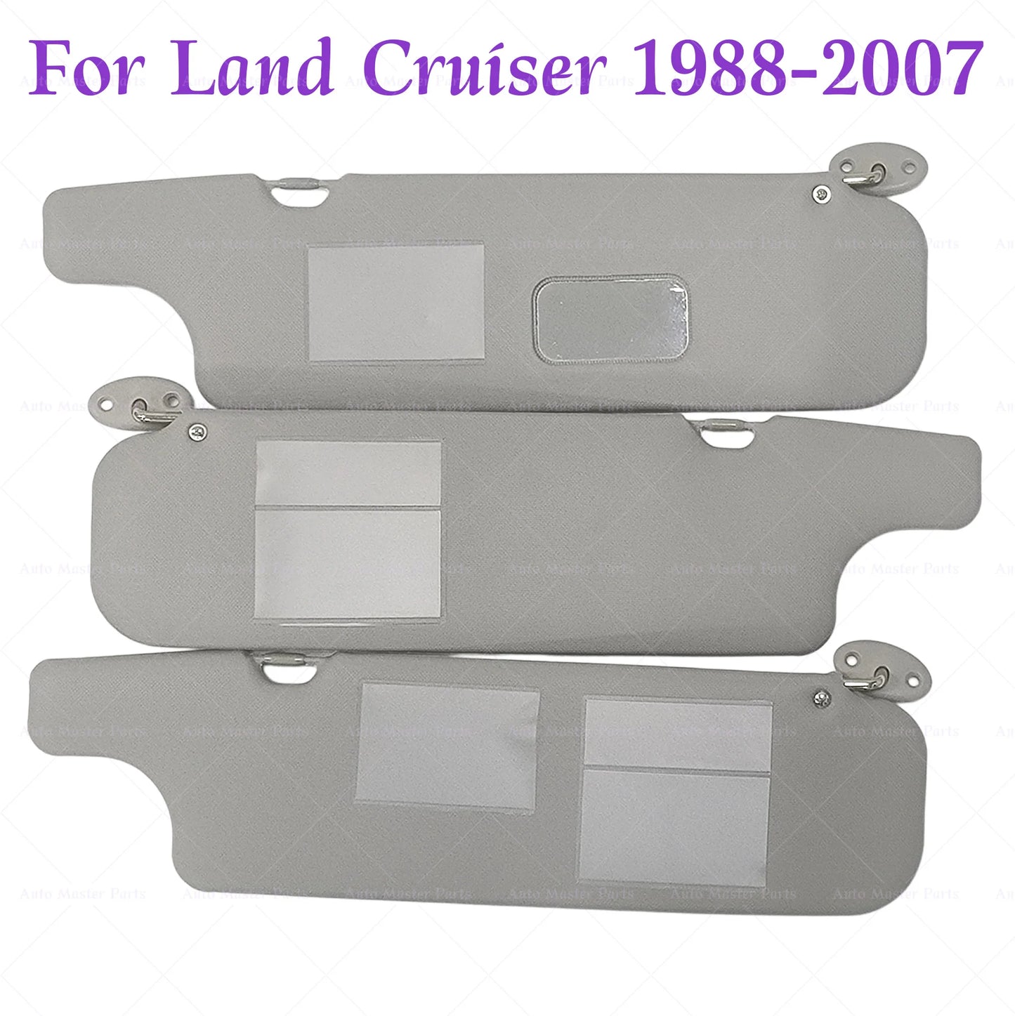 Front sun visor panels for LandCruiser 70 Series Pickup