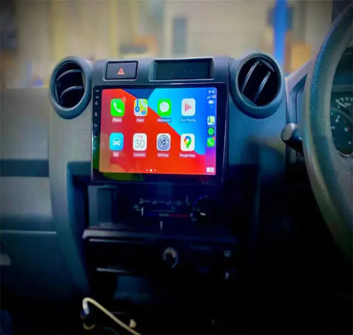 Android 15 stereo for LandCruiser 79 Series with 10 inch QLED screen
