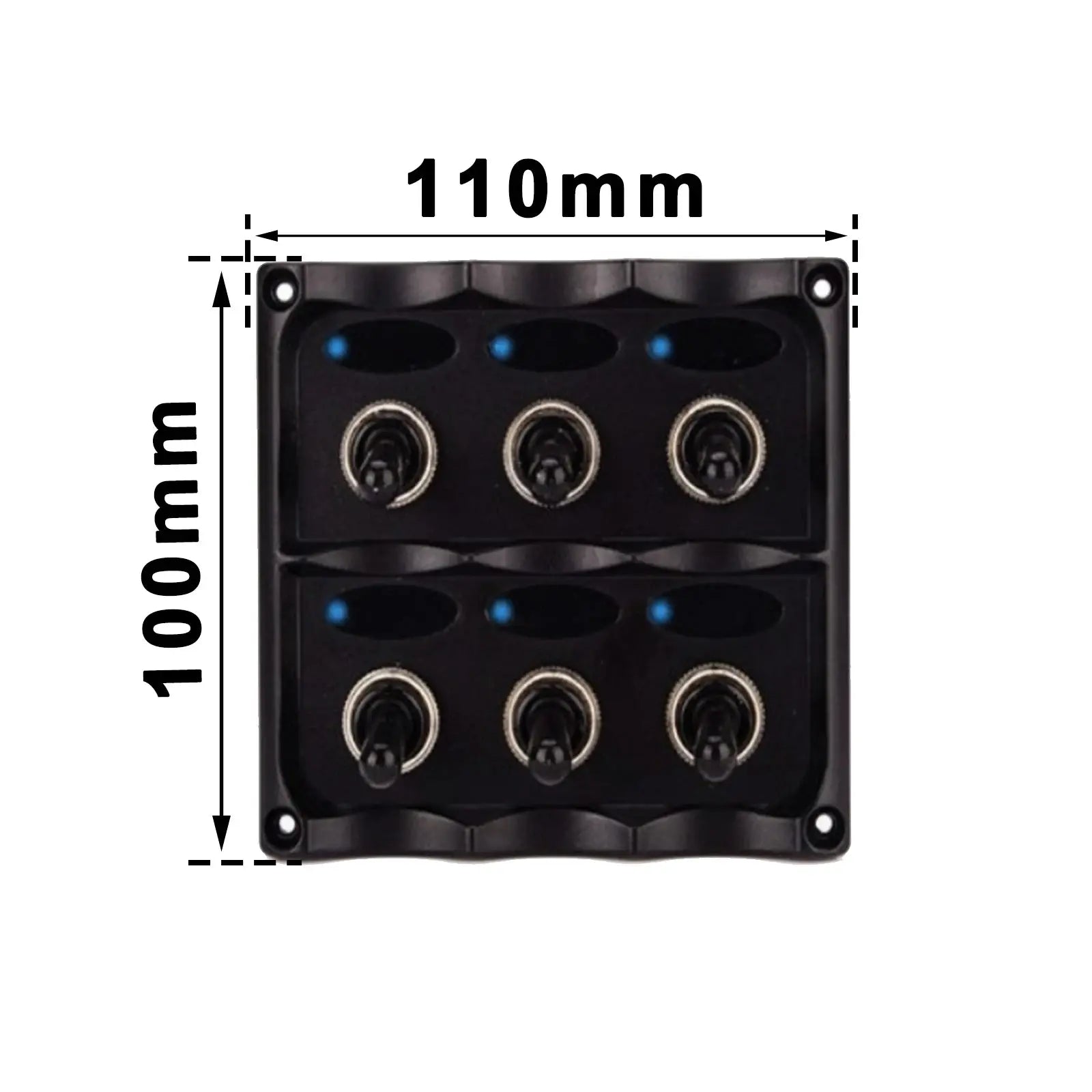 Anderson plug version of the switch panel