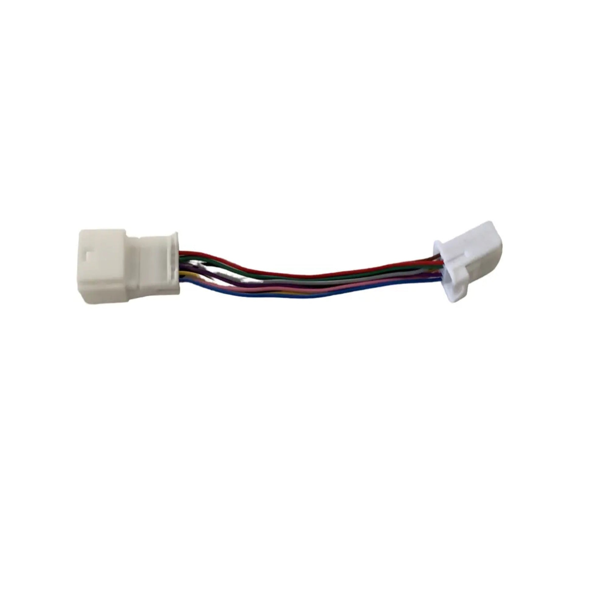 Toyota Clock Spring 10-Pin to 12-Pin Adapter Harness for Steering Wheel Upgrades - Plug & Play Wiring Solution