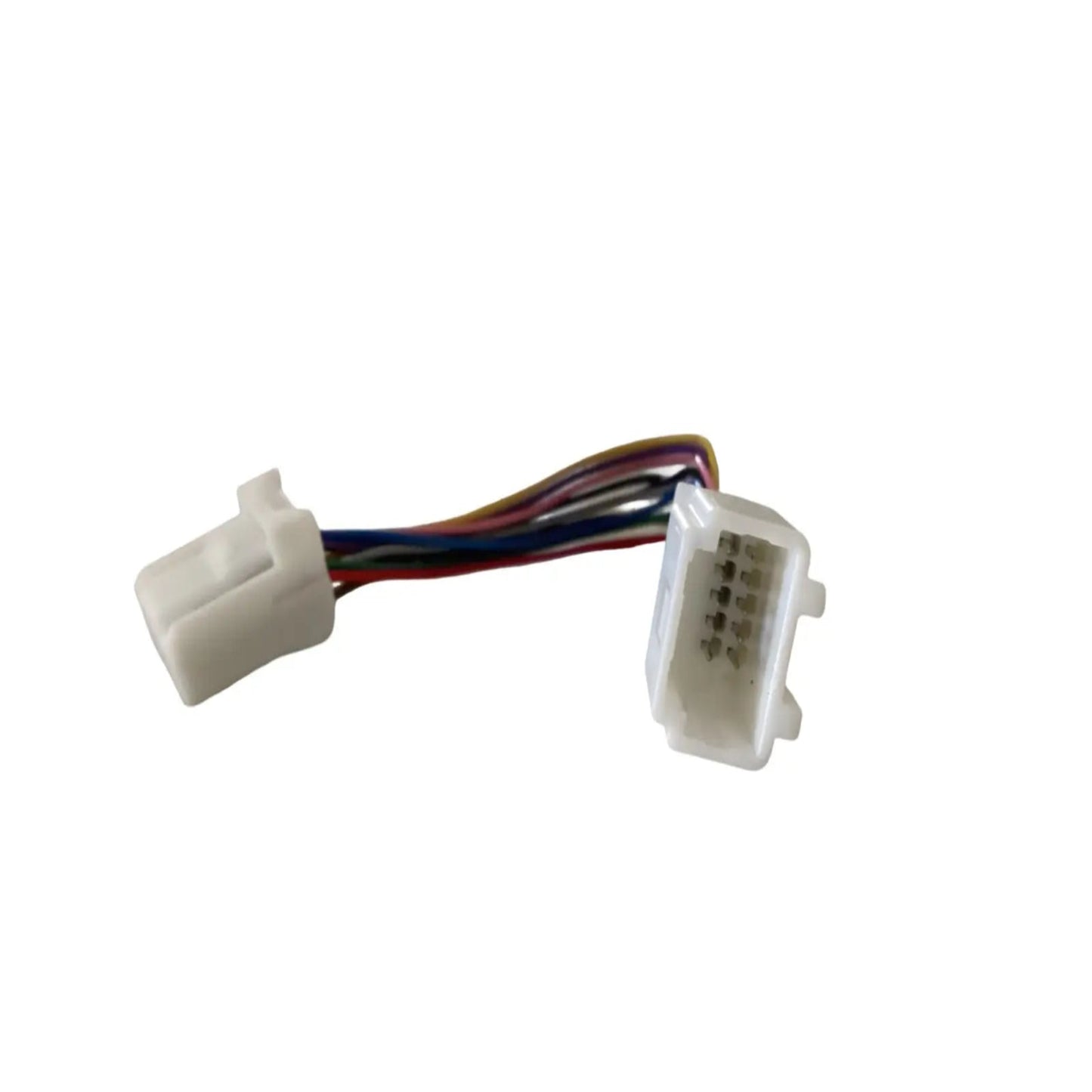 Toyota Clock Spring 10-Pin to 12-Pin Adapter Harness for Steering Wheel Upgrades - Plug & Play Wiring Solution