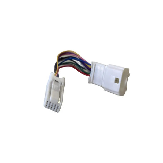 Toyota Clock Spring 10-Pin to 12-Pin Adapter Harness for Steering Wheel Upgrades - Plug & Play Wiring Solution