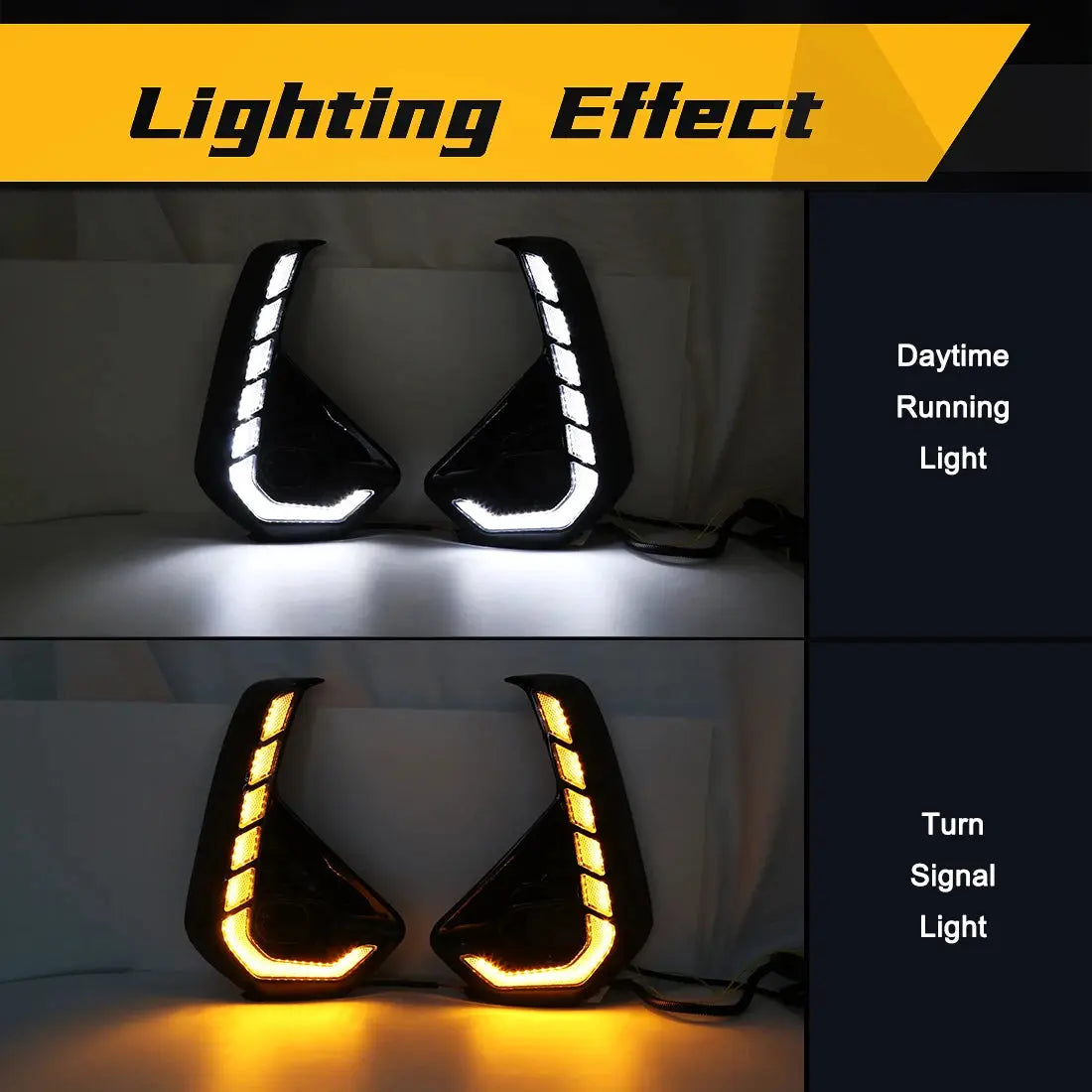 Toyota Hilux N80 2024 2025 DRL Daytime Running Light Kit - Direct Bolt-On Upgrade